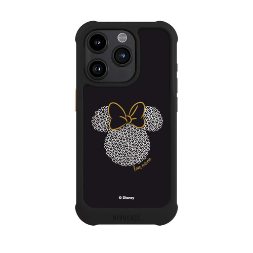 Apple iPhone 15 Pro NIVOmax Minnie Black and White