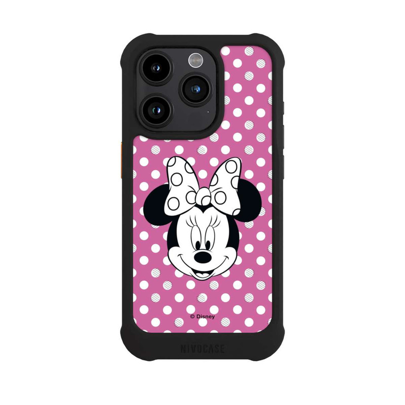 iPhone 15 Pro NIVOmax Minnie Polka Dots