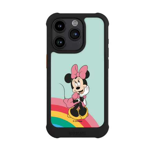 Apple iPhone 15 Pro NIVOmax Minnie Regenbogen Portrait