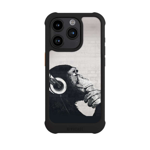 Apple iPhone 15 Pro NIVOmax Musiker Affe