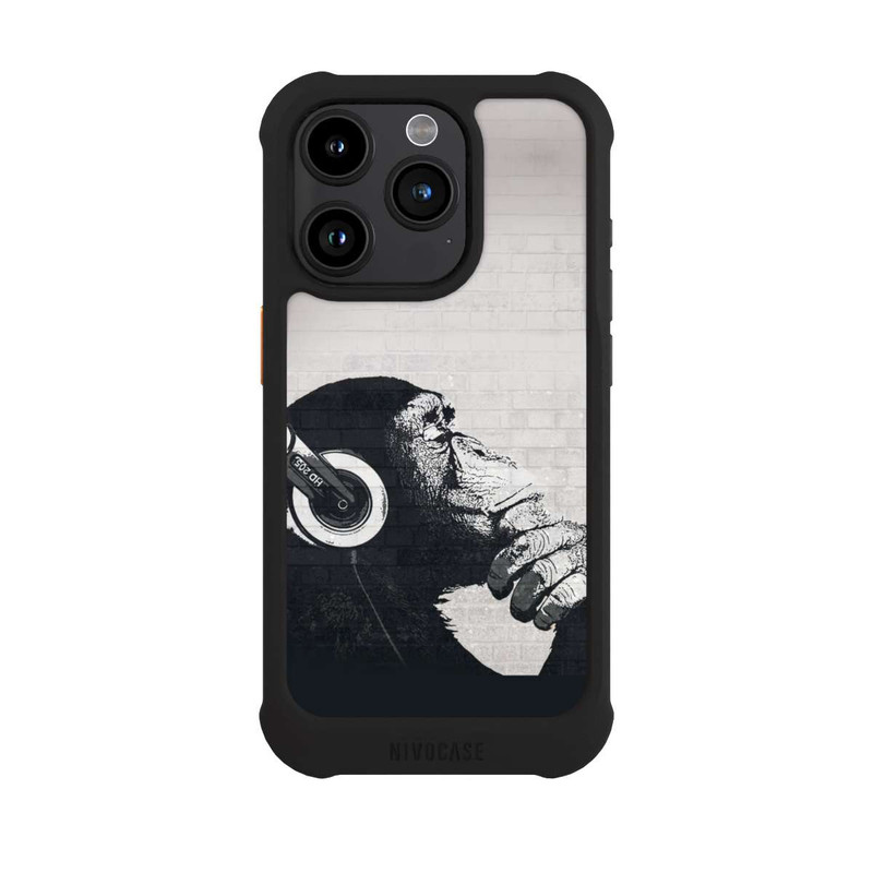 iPhone 15 Pro NIVOmax Musician Monkey
