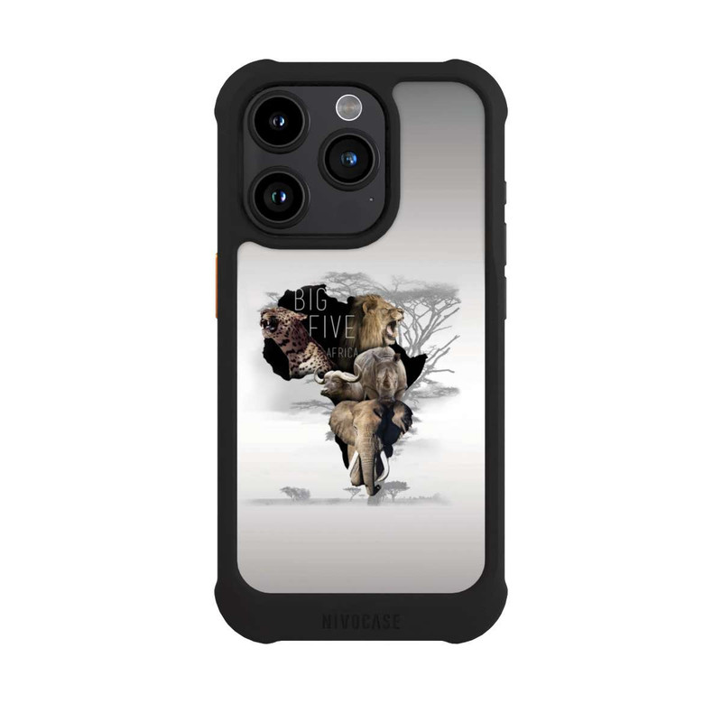 iPhone 15 Pro NIVOmax Big Five Africa Animals