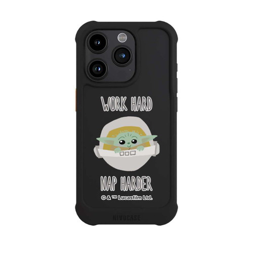 Apple iPhone 15 Pro NIVOmax The Child Work Hard Nap Harder Transparent