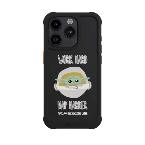 Apple iPhone 15 Pro NIVOmax The Child Work Hard Nap Harder Transparent
