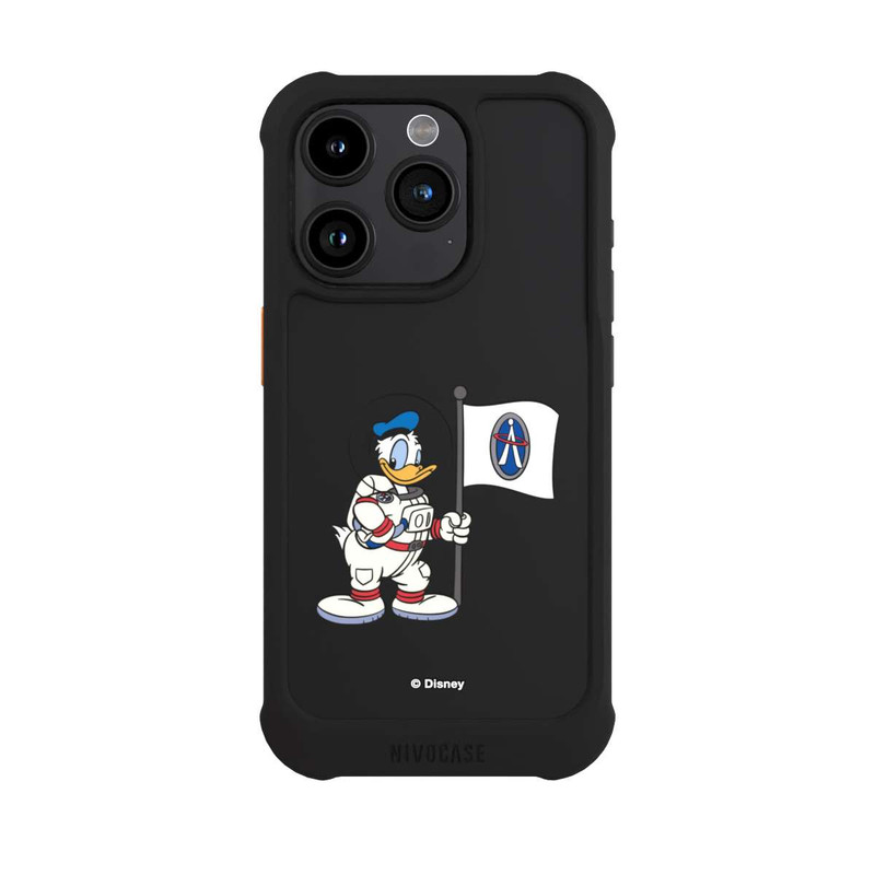 iPhone 15 Pro NIVOmax Donald Duck Astronaut Transparent