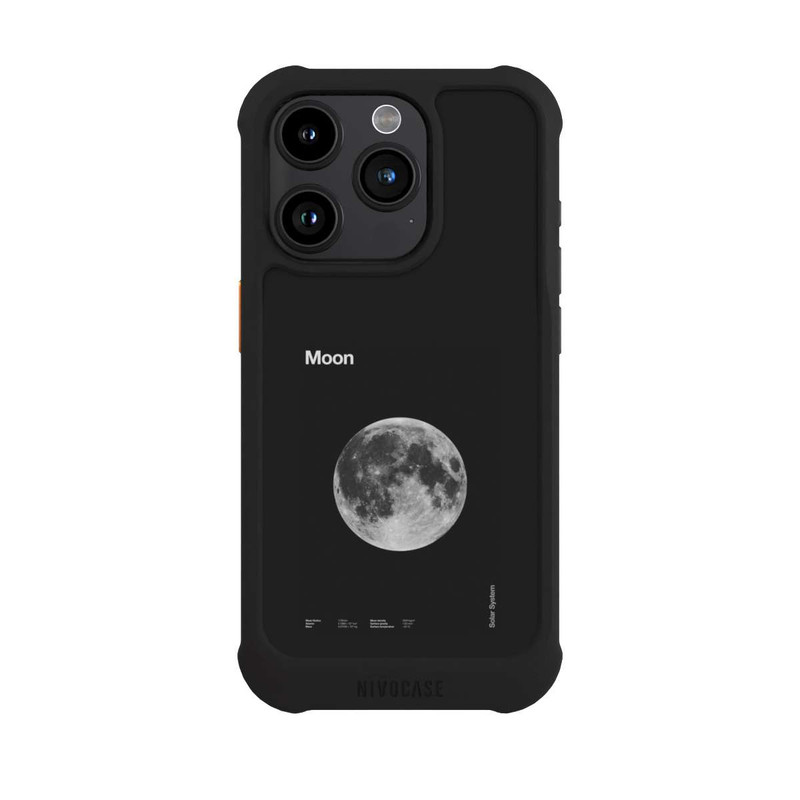 iPhone 15 Pro NIVOmax Solar System Moon