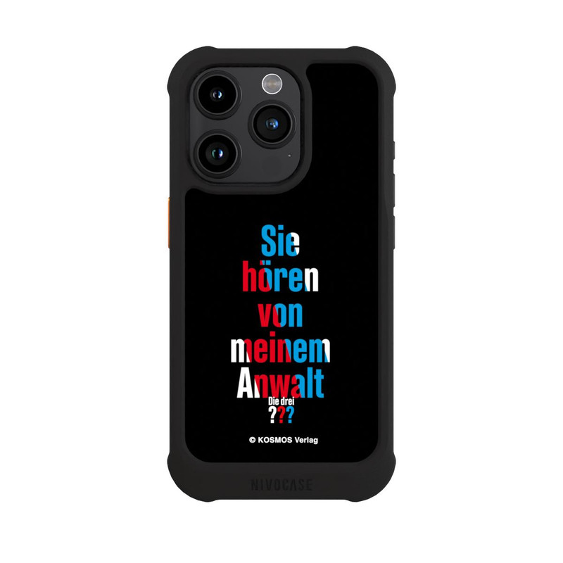 iPhone 15 Pro NIVOmax Sie Hören von Meinem Anwalt