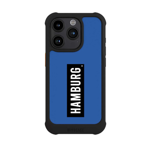 Apple iPhone 15 Pro NIVOmax HSV Hamburg Schwarz Blau