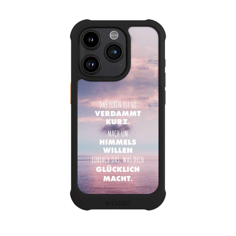 iPhone 15 Pro NIVOmax Das Leben Ist So Verdammt Kurz