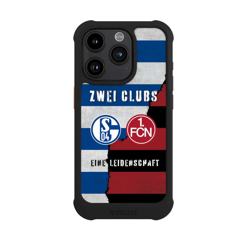 iPhone 15 Pro NIVOmax Fanfreundschaft Schalke x Nürnberg