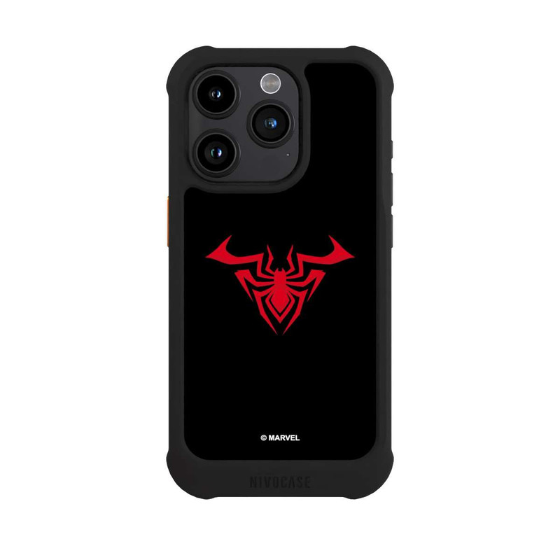 iPhone 15 Pro NIVOmax Logo Araignée Spider-Man Venom