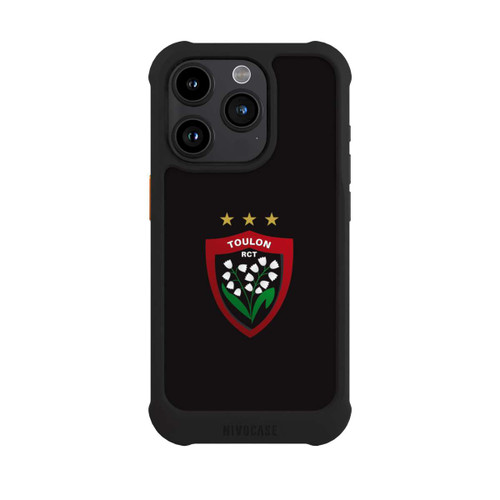 Apple iPhone 15 Pro NIVOmax Logo RC Toulonnais Noir