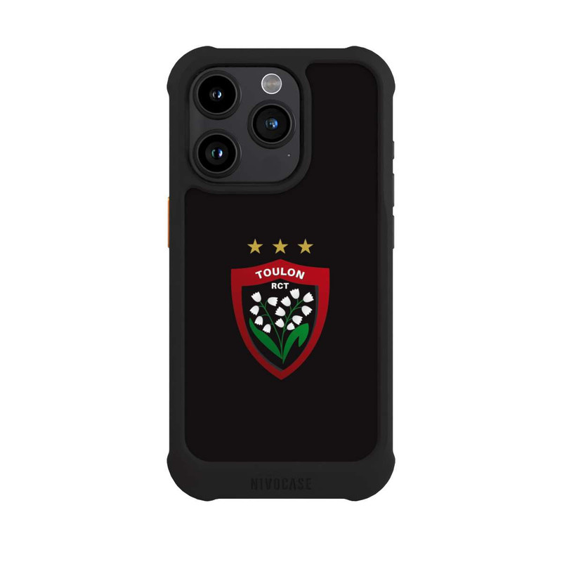iPhone 15 Pro NIVOmax Logo RC Toulonnais Noir