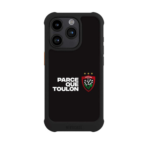 Apple iPhone 15 Pro NIVOmax RC Toulonnais PQT Noir