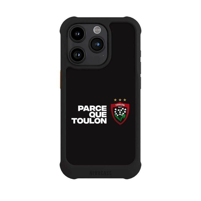 iPhone 15 Pro NIVOmax RC Toulonnais PQT Noir