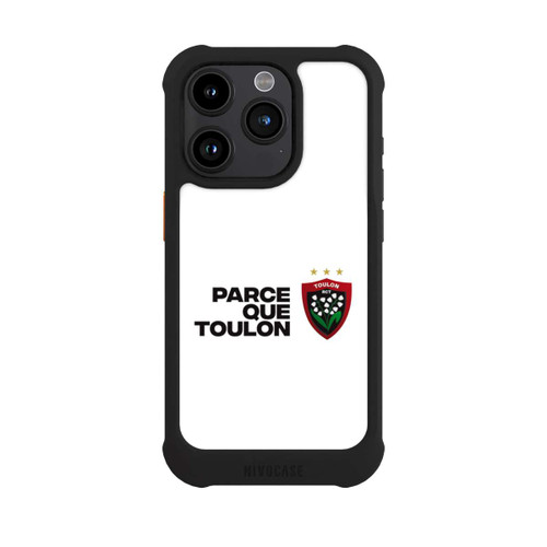 Apple iPhone 15 Pro NIVOmax RC Toulonnais PQT Blanc
