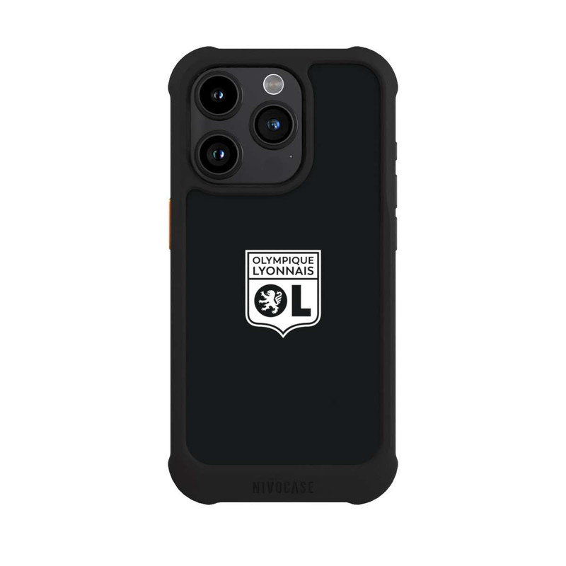 iPhone 15 Pro NIVOmax Logo OL noir et blanc