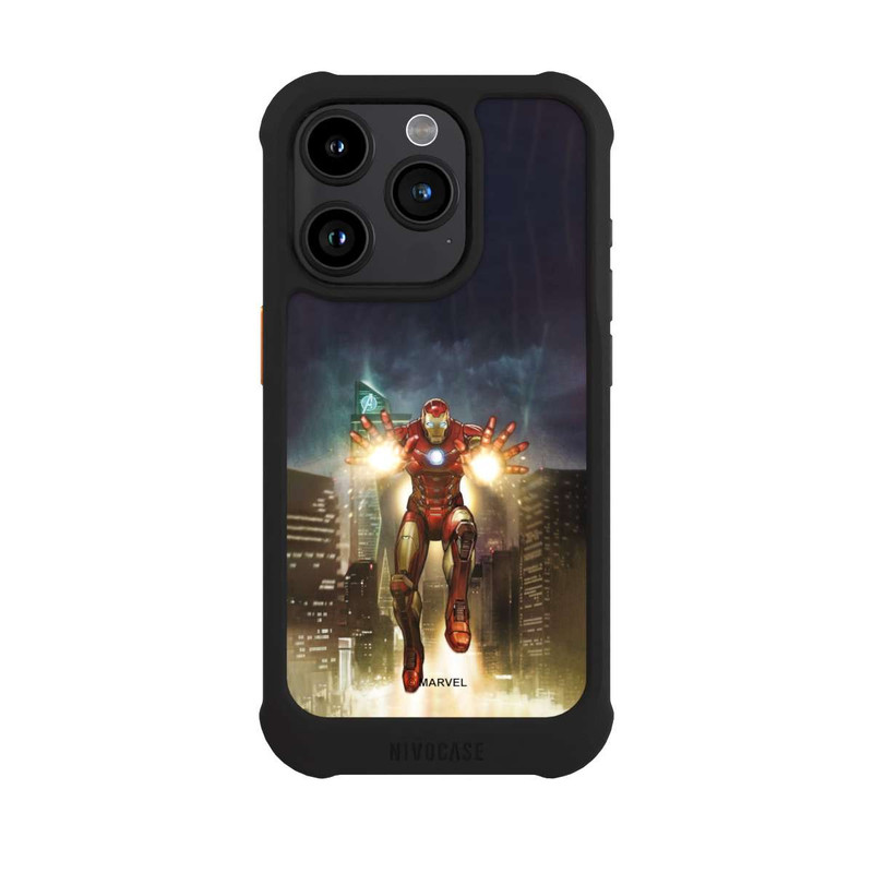 iPhone 15 Pro NIVOmax Iron Man Flying