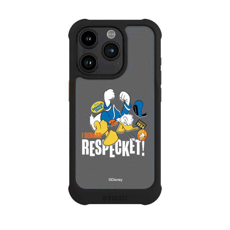 iPhone 15 Pro NIVOmax Donald Duck Demand Respecket