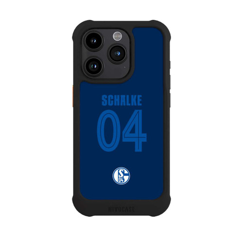 Apple iPhone 15 Pro NIVOmax Schalke 04 Dunkelblau