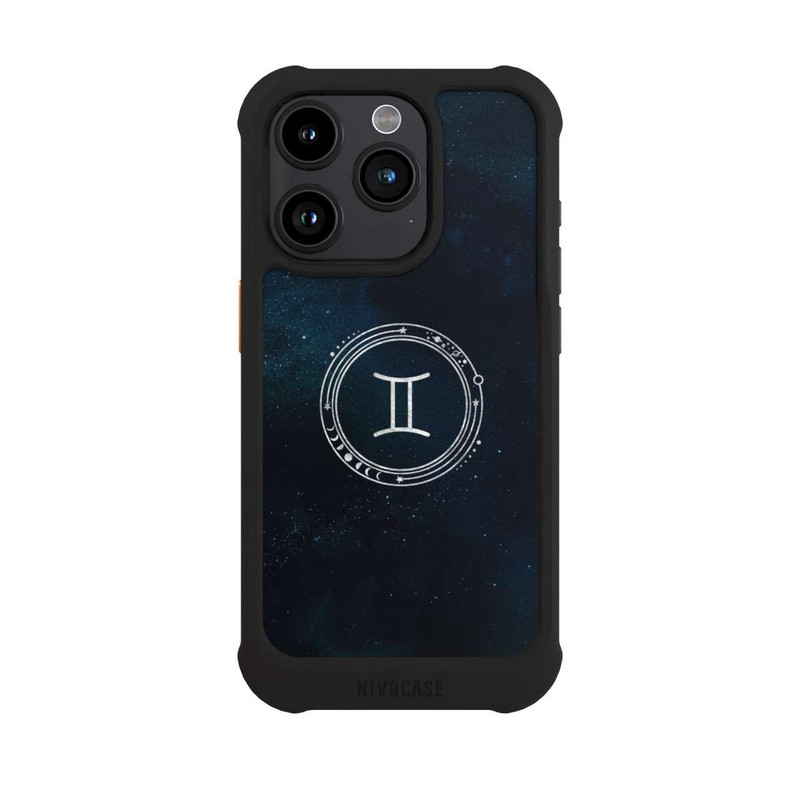 iPhone 15 Pro NIVOmax Gemini Zodiac Sign