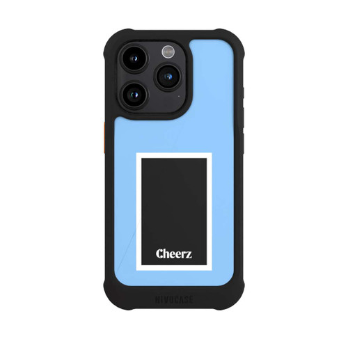 Apple iPhone 15 Pro NIVOmax Cheerz Bleu Clair
