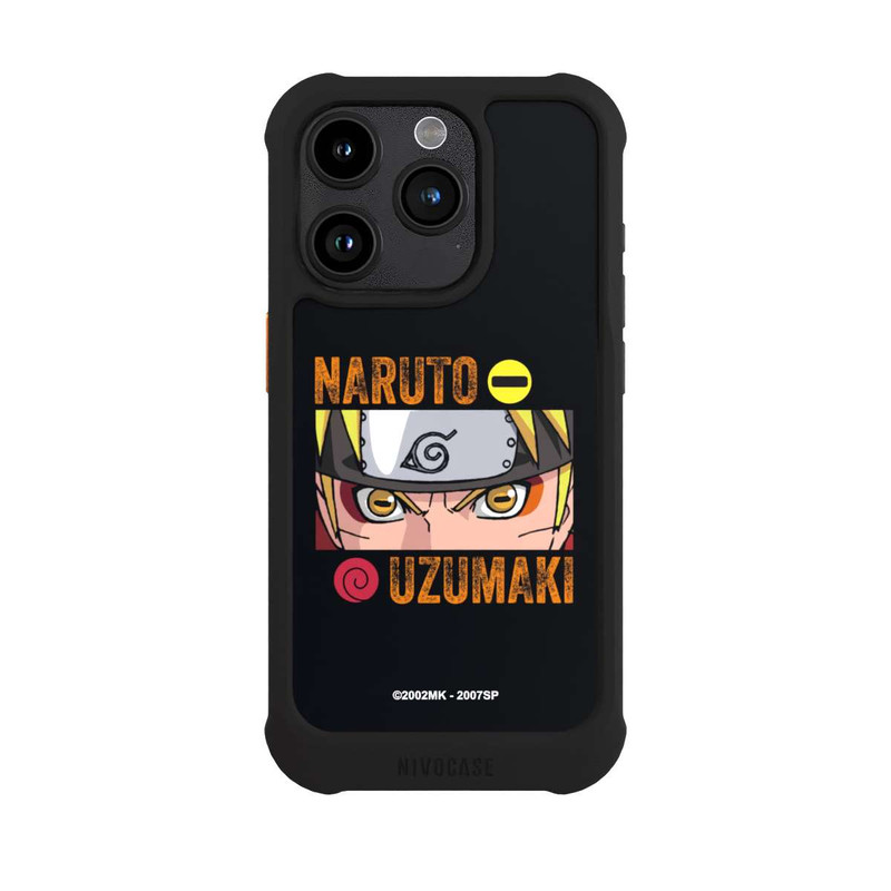 iPhone 15 Pro NIVOmax Naruto Uzumaki Close-Up