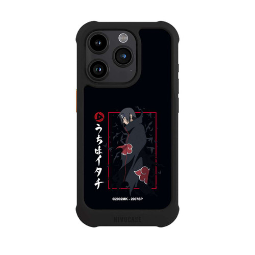 Apple iPhone 15 Pro NIVOmax Itachi Krähen Schwarz