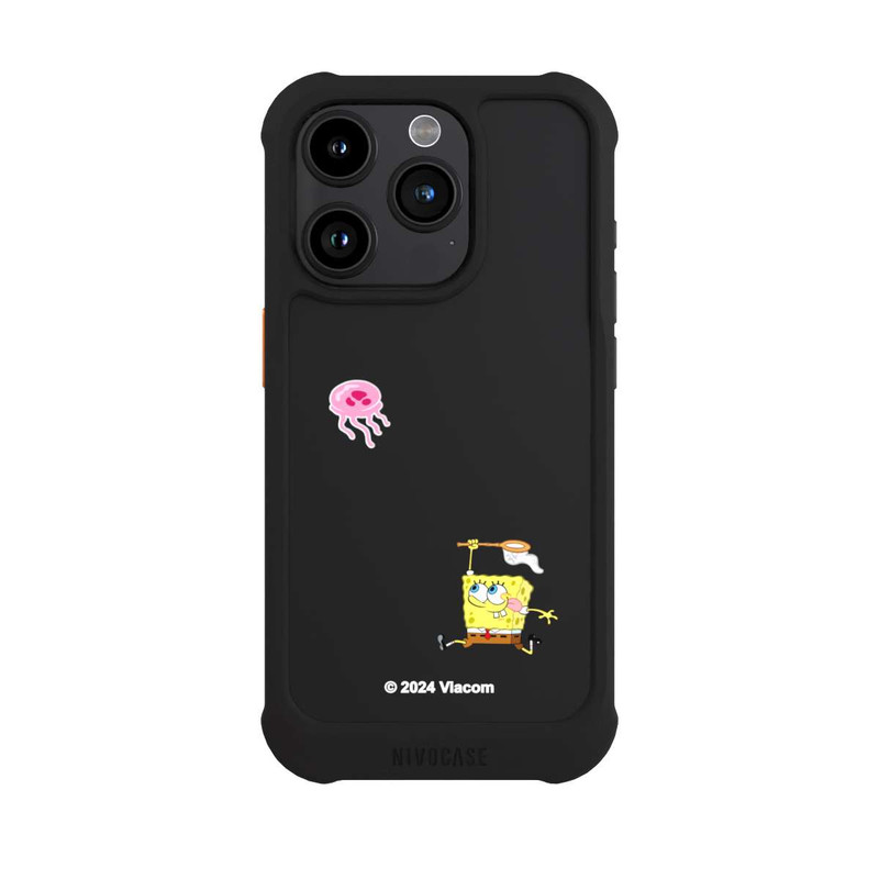 iPhone 15 Pro NIVOmax Spongebob Jellyfish Catch