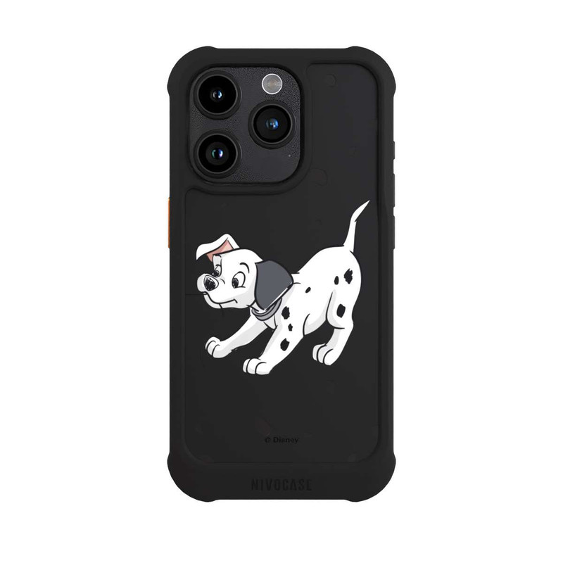 iPhone 15 Pro NIVOmax Dalmatien ludique transparent
