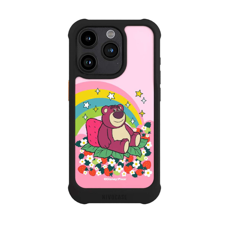 iPhone 15 Pro NIVOmax Strawberry Rainbow
