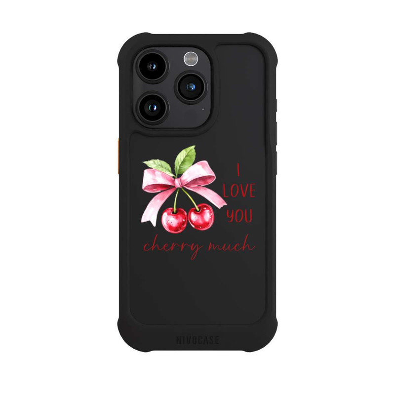 iPhone 15 Pro NIVOmax I Love You Cherry Much with AI