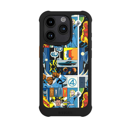 Apple iPhone 15 Pro NIVOmax The Fantastic Four Pattern