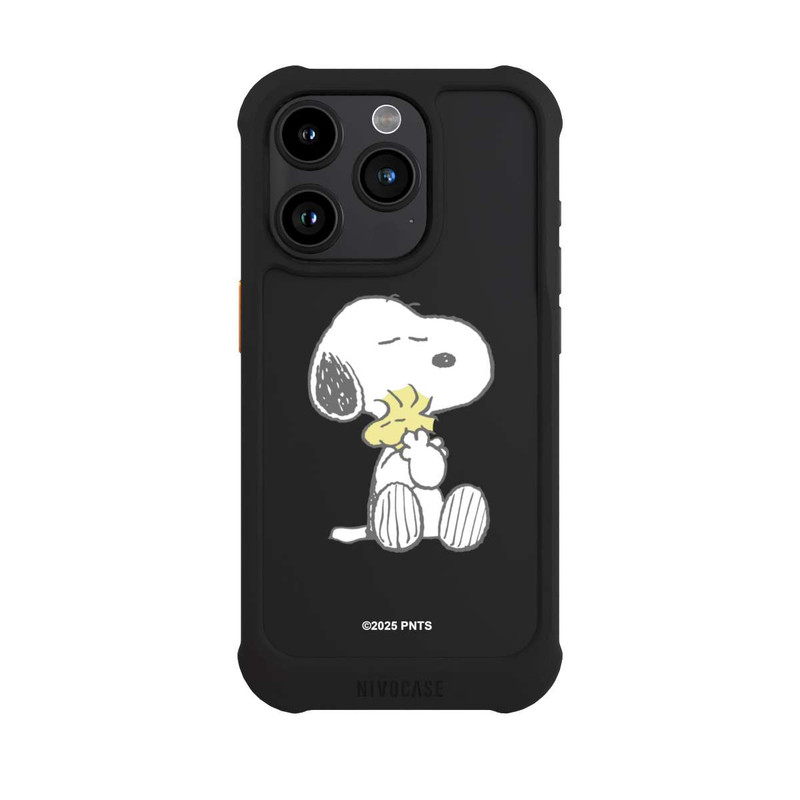iPhone 15 Pro NIVOmax Snoopy And Woodstock Cuddling transparent