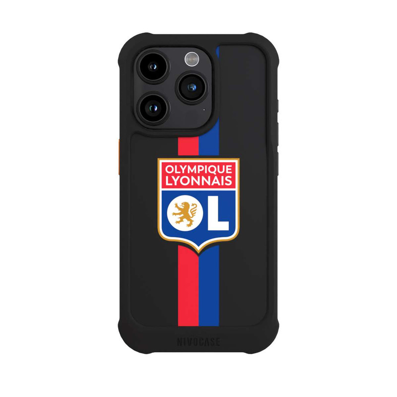 iPhone 15 Pro NIVOmax Olympique Lyonnais Logo Transparent