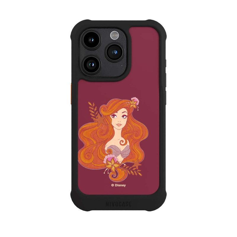 iPhone 15 Pro NIVOmax Arielle Floral Disney Princess