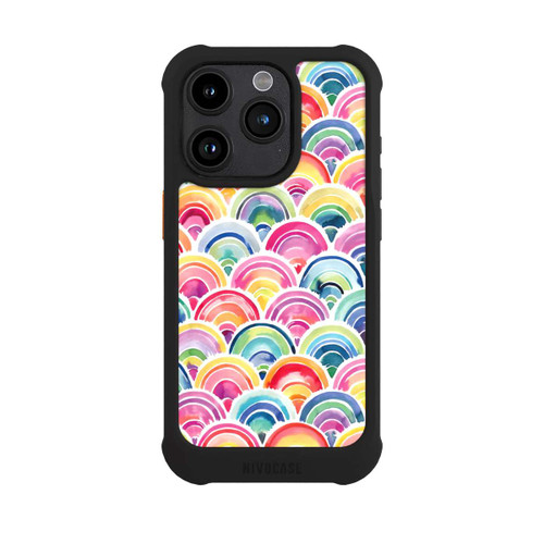 Apple iPhone 15 Pro NIVOmax Happy Summer Rainbow Scales