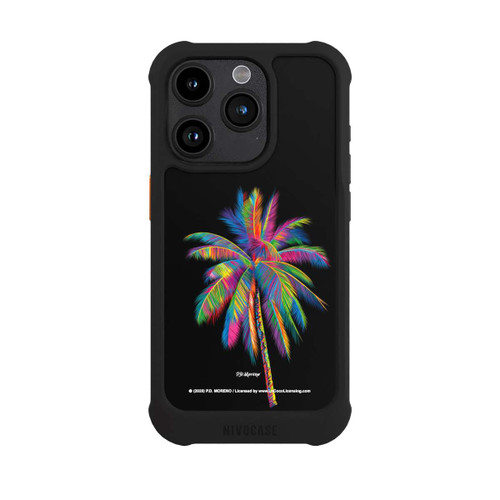Apple iPhone 15 Pro NIVOmax Regenbogen Palme