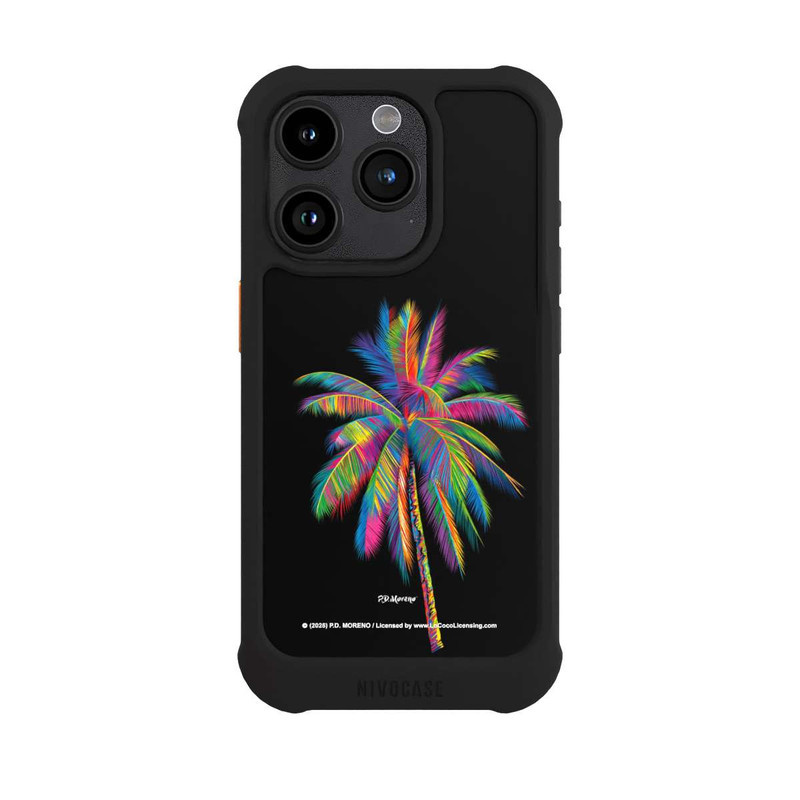iPhone 15 Pro NIVOmax Regenbogen Palme