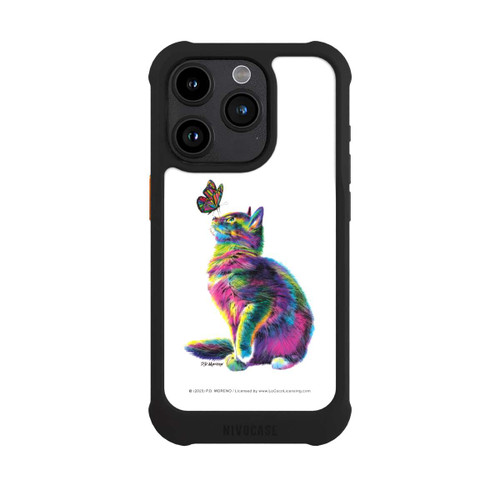 Apple iPhone 15 Pro NIVOmax Katze verspielt