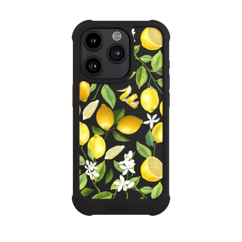 iPhone 15 Pro NIVOmax Lemon Summer Wallpaper Transparent