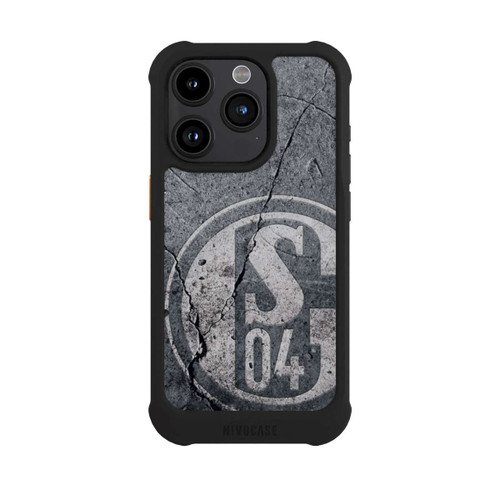 Apple iPhone 15 Pro NIVOmax Schalke 04 Beton Look
