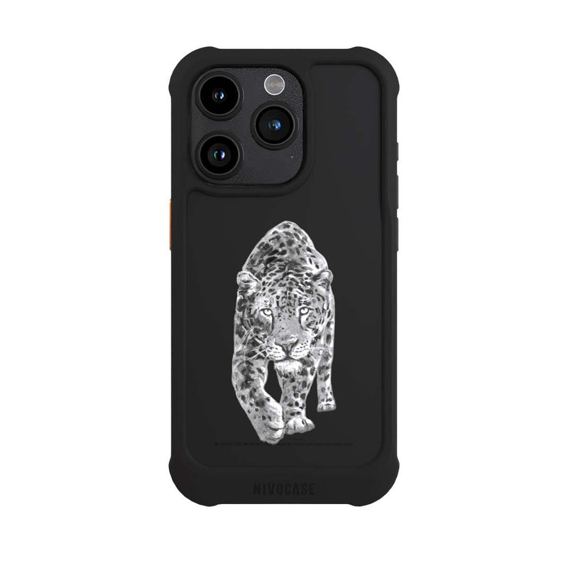 iPhone 15 Pro NIVOmax Leopard transparent