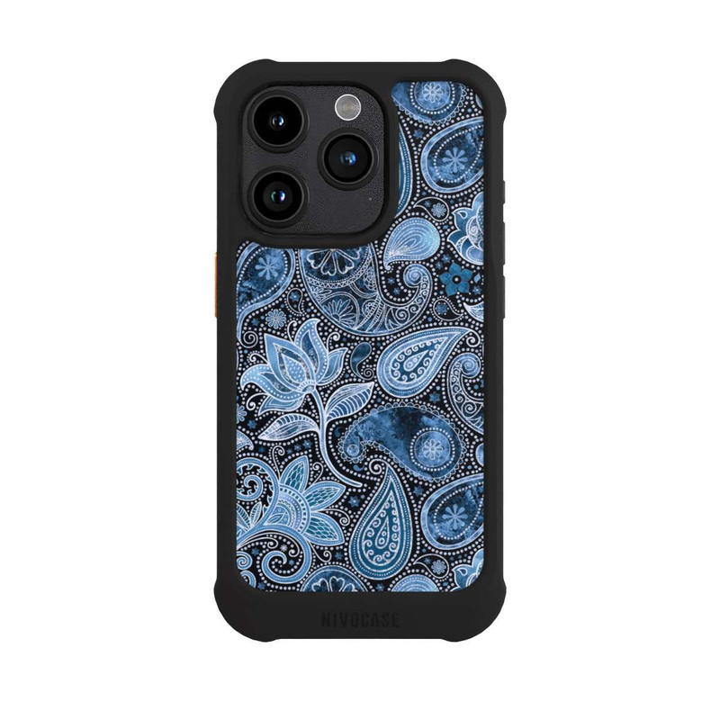 iPhone 15 Pro NIVOmax Magic India Ornate Paisley Tapestry