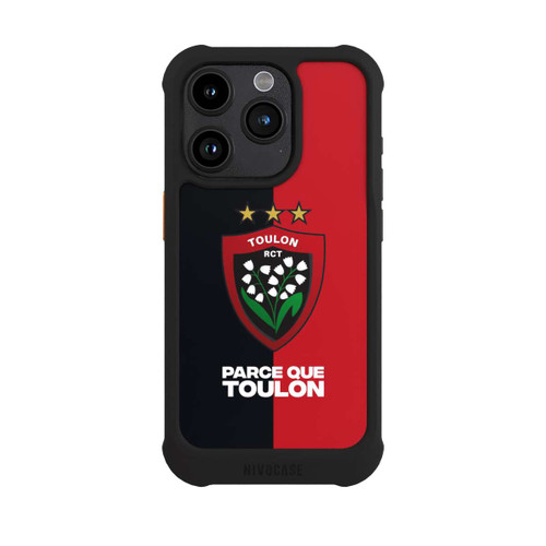 Apple iPhone 15 Pro NIVOmax RCT Logo Rouge Noir