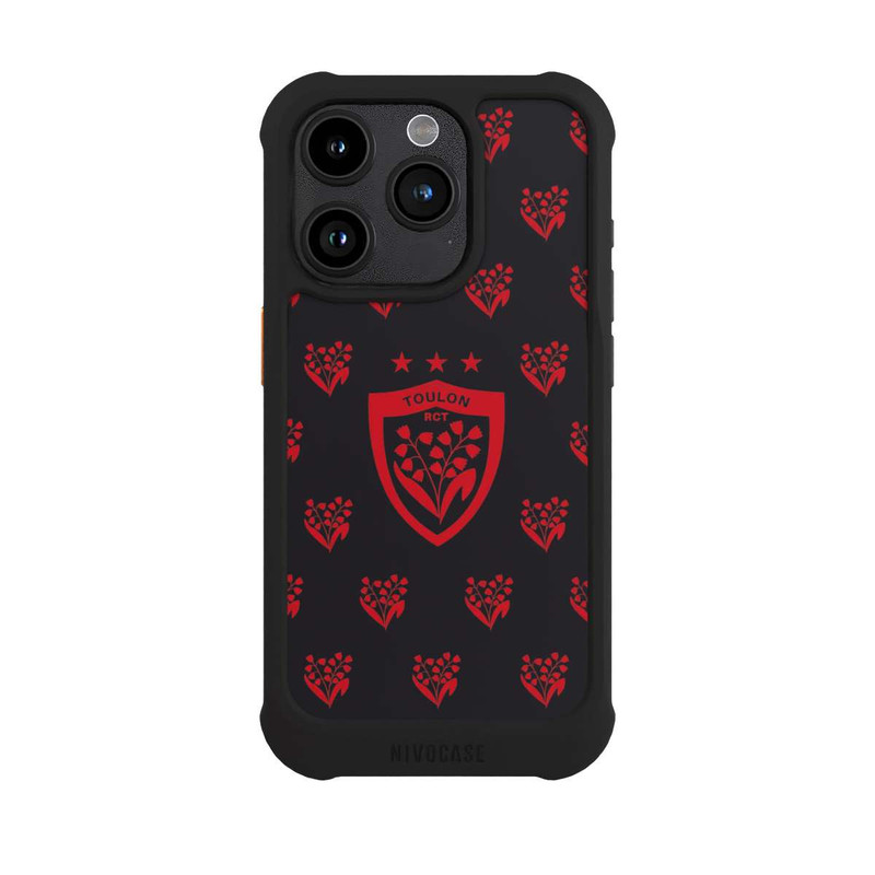 iPhone 15 Pro NIVOmax RCT Motif Muguet Rouge
