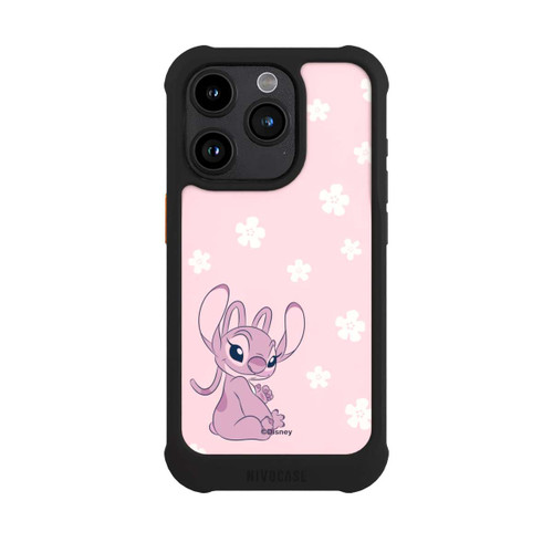 Apple iPhone 15 Pro NIVOmax Angel Pink Pastel Flowers