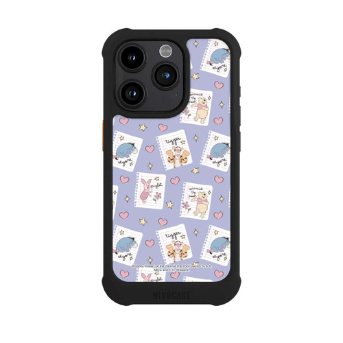 Apple iPhone 15 Pro NIVOmax Winnie Puuh Wilde Freunde Muster