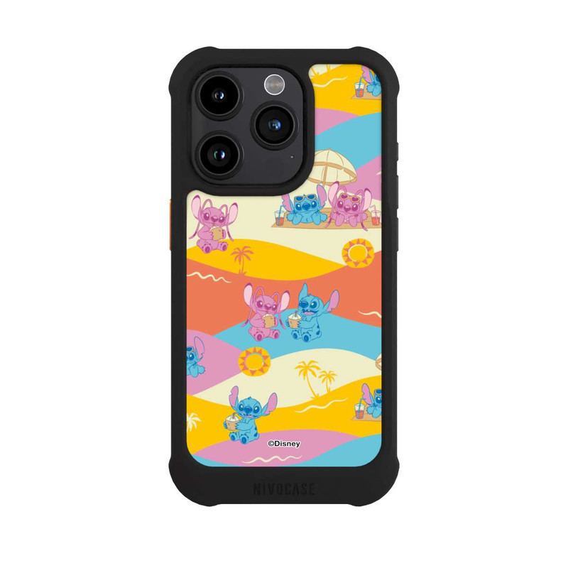 iPhone 15 Pro NIVOmax Stitch Neon Summer Pattern