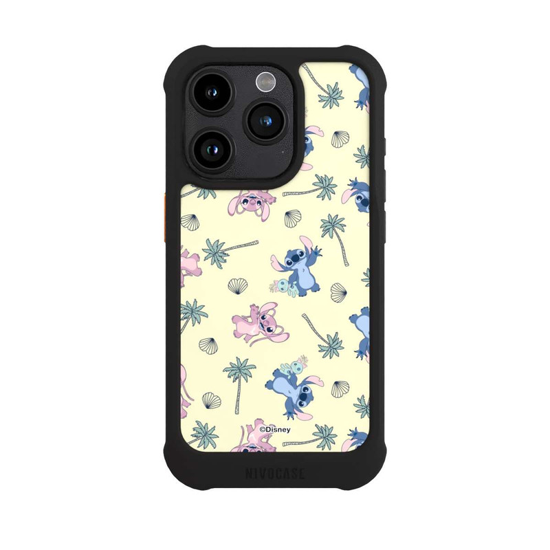 iPhone 15 Pro NIVOmax Stitch Summer Yellow Pattern